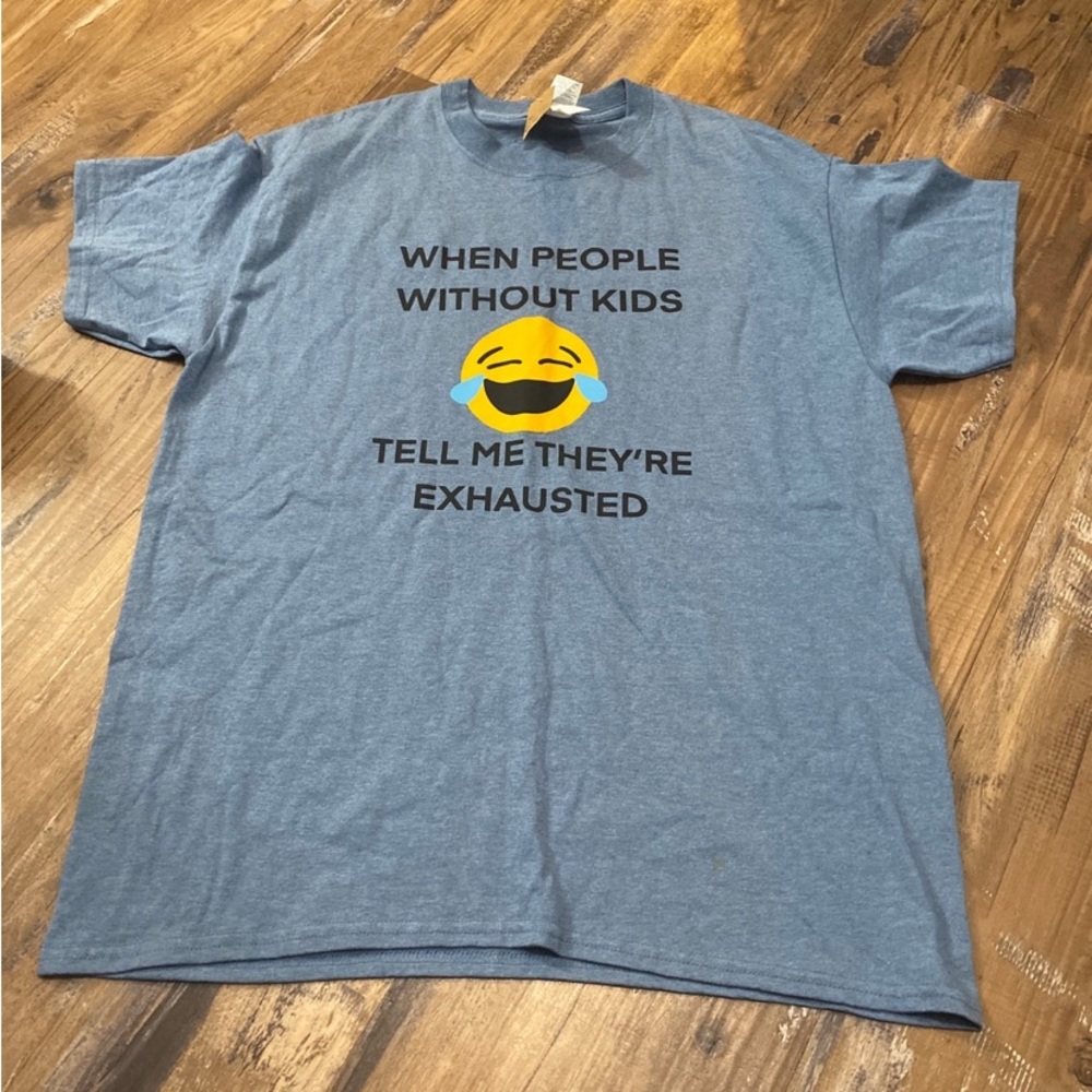 customized shirt size large NWT